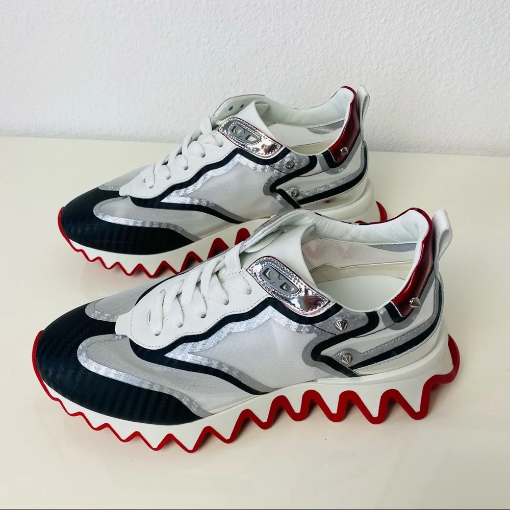 Christian Louboutin Sharkina Spike Low Top Sneaker